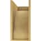 Ekena Millwork 10"W x 20"D x 20"H Classic Moab Rough Cedar Woodgrain TimberThane Corbel, Primed Tan CORUR10X20X20MOARCPR - alternate 2